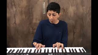 Chaudhvin Ka Chand Ho  Md Rafi Piano Instrumental Visually Impaired Pianist [upl. by Rimas]