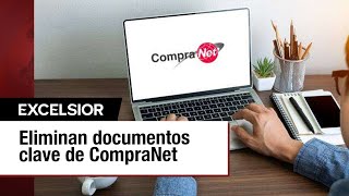 Desaparición de 2 millones de contratos públicos de CompraNet [upl. by Radferd]