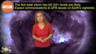 An Extreme G4 Solar Storm Train Eight Storms Race to Earth  Space Weather Spotlight 10 May 2024 [upl. by Nosahc]