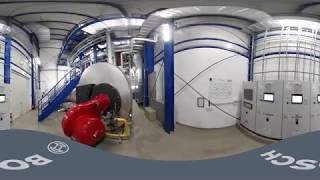 Boiler house in the pharma production – virtual tour [upl. by Nnahteb]