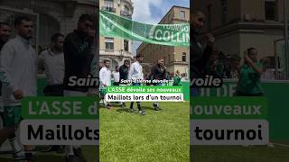 Les nouveaux maillots de l’ASSE sont là  football maillot ligue1 asse [upl. by Frannie]