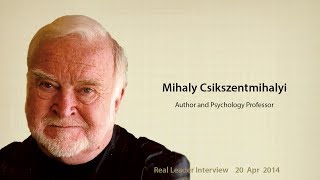 Mihaly Csikszentmihalyi on flow intrinsic motivation and happiness [upl. by Sotos]