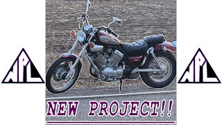 Yamaha Virago 535  Carb Float Valve  Part 1 [upl. by Murray]