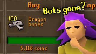 Runescape Bot Farms are Disappearing and Prices are going up [upl. by Fernald]