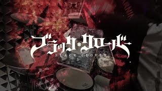 【Black Clover OP2】ブラッククローバー  PAiNT it BLACK by BiSH  を叩いてみた  Drum Cover [upl. by Eeldarb572]