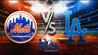 Los Angeles Dodgers vs New York Mets Live Stream  GAME 2  2024 MLB NLCS Full Game [upl. by De Witt]