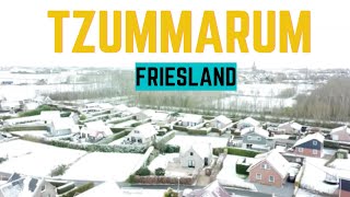 Drone Footage Tzummarum Friesland afterTheSnow2022  Shiela Piet [upl. by Ellsworth]