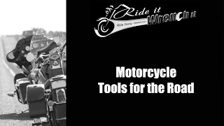 Motorcycle Tools for the Road [upl. by Gowon]