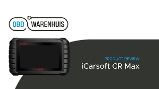 iCarsoft CR Max review [upl. by Asabi662]