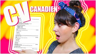 5 CONSEILS POUR AVOIR UN BON CV CANADIEN  Allô Anaïs [upl. by Drofhsa]