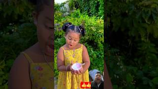 Ice cream eating challenge game funny love cute music song icecreamlove [upl. by Hailee]