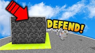 DEFEND THE BEDROCK VAULT  Minecraft FACTIONS 570 [upl. by Eniretak]