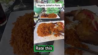 Nigeria Jollof Rice in Paris [upl. by Gena]