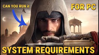 Assassins Creed Mirage Can Your PC Handle Assassins creed mirage  Minimum amp Recommended Specs [upl. by Fesoj]