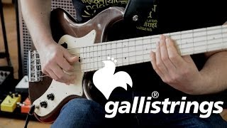 GALLI BASS STRINGS COMPARISON [upl. by Haim]