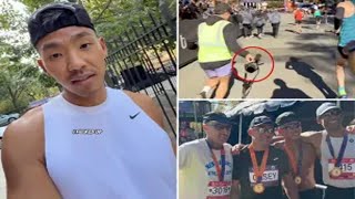 Influencer banned from NYC Marathon after his ebike film crew interferes with race ‘I f—ked up’ [upl. by Atwater]