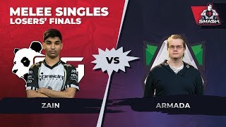 Zain vs Armada  Melee Singles Losers Finals  Smash Summit 6 [upl. by Syverson]