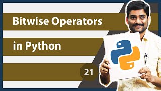 Bitwise Operators in Python  Python Tutorial 21 [upl. by Aibat]