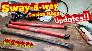 Installing VW Swayaway Torsion Bars Turbo VW Beetle  JW Classic VW [upl. by Anera]