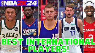 What If The BEST International Players Played On The Same Team In NBA2K24 [upl. by Adnulahs508]