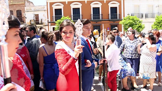 Salida Procesión Cruces de Mayo en Rociana del Condado [upl. by Nohsid]