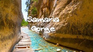 Samaria Gorge Crete [upl. by Anirbas661]