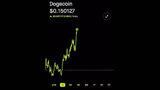 Dogecoin to the moon we hit 15cents [upl. by Rep899]