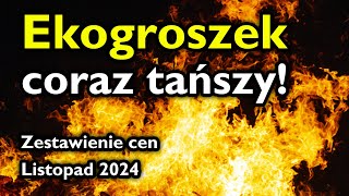 Aktualne ceny ekogroszku – listopad 2024 [upl. by Rafat]