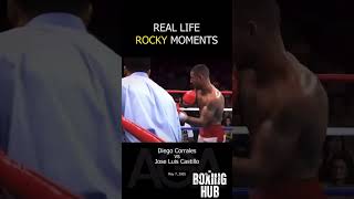 Real life rocky moments Diego Corrales vs Juan Luis Castillo 🥊 [upl. by Aiht357]