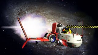 Absolute IDIOT Blows Up The Galaxy In No Man Sky [upl. by Marcile]