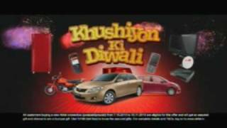 Airtel TVC  Khushiyon Ki Diwali [upl. by Erdnassac]