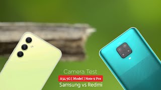 Samsung A34 5g Vs Redmi Note 9 Pro Camera Test  Samsung Vs Xiaomi Camera [upl. by Harahs173]