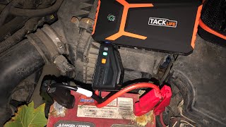 Tacklife T8 Jump starter test and review [upl. by Darnok]