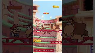 Donkey Kong vs Mario  Super Mario Bros Movie shorts [upl. by Nawak]