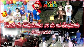 🥳❤CELEBRANDO EL CUMPLEAÑOS 8 DE MI BENJAMIN 🎉🥰  FAMILIA VARELA ❤️ [upl. by Deina]