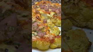 ¡La Coliflor más Deliciosa 💚 Receta Fácil y Rápida de Pizza con Base de Coliflor [upl. by Suoirred]