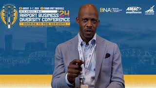 Kevin Holt Interview 39th Annual AMAC Airport Business Diversity Conference [upl. by Jill]