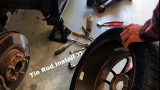 TIE ROD INSTALL G37 SEDAN emotional [upl. by Ravi359]