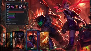 Slayer Pantheon Skin Spotlight Gameplay 1080p HD League Of Legends [upl. by Roldan749]