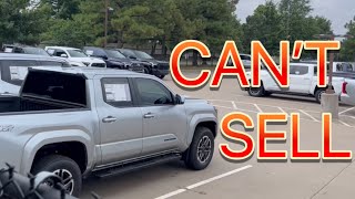 Toyota Dealerships Caught hiding New Tacoma and Tundras [upl. by Aneleiram28]