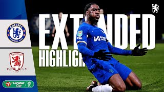 Chelsea 61 Middlesbrough  EXTENDED Highlights  Carabao Cup SemiFinal 2nd Leg 2324 [upl. by Ansley]