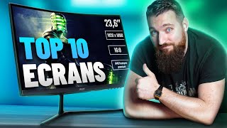 TOP 10 MEILLEURS ECRANS PC GAMER amp CONSOLE [upl. by Valsimot]