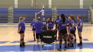 On the Set with Worcester State Volleyball [upl. by Malkah690]