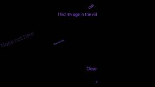 I hid my age in this vid [upl. by Farlee]