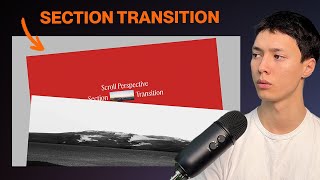 Build a Parallax Section Transition with React and Framer Motion [upl. by Danieu856]