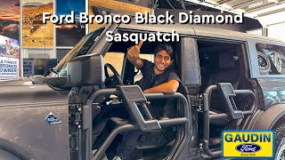 Exploring the 2024 Ford Bronco Black Diamond Sasquatch Package [upl. by Htinek]