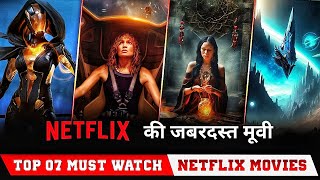 Top 7 Netflix Hindi Dubbed Movie best netflix movies in Hindi must watch in 2024 [upl. by Adnahs]