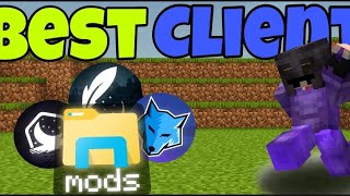 Top 3 Best Clients For Minecraft PE  FPS Boost Clients  PVP Clients  120 [upl. by Lettie291]