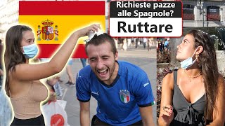 RICHIESTE ASSURDE alle RAGAZZE SPAGNOLE a Madrid 🇪🇸 [upl. by Slohcin684]