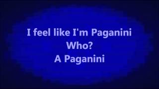 Andy mineo  Paganini feat KB and Canon Lyrics [upl. by Cimbura]